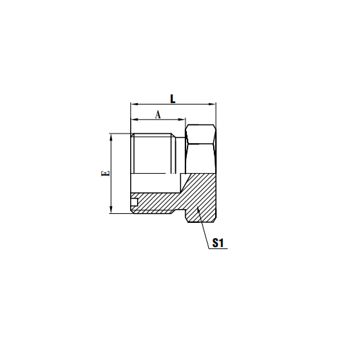 Tappo O-Ring maschio ORFS