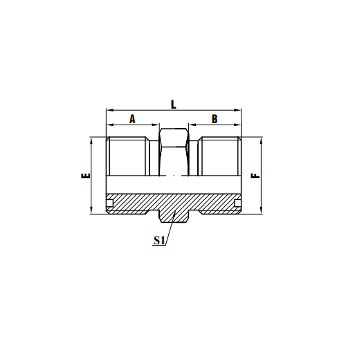 ORFS O-Ring maschio